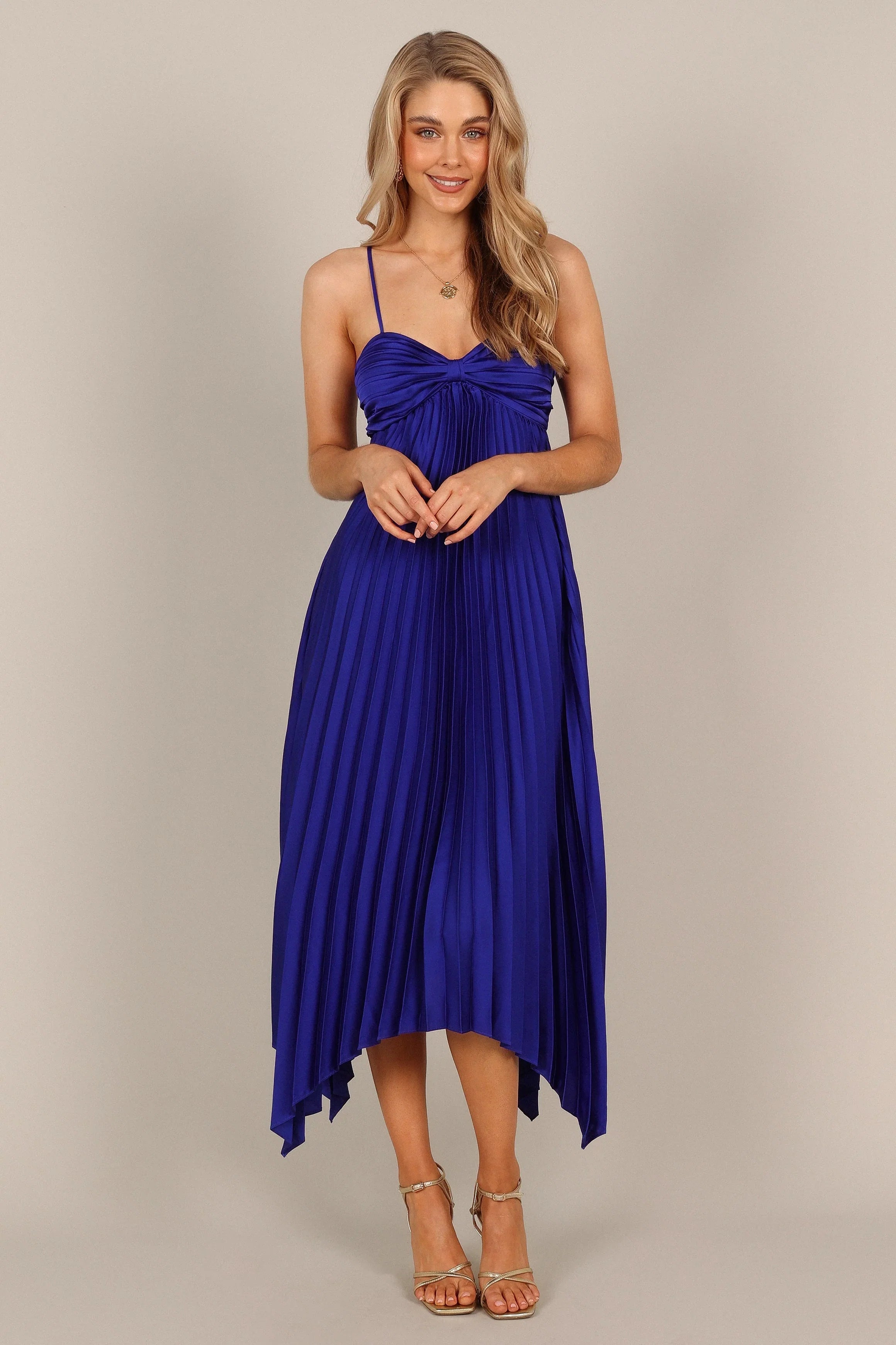 Vikki Dress Royal Blue