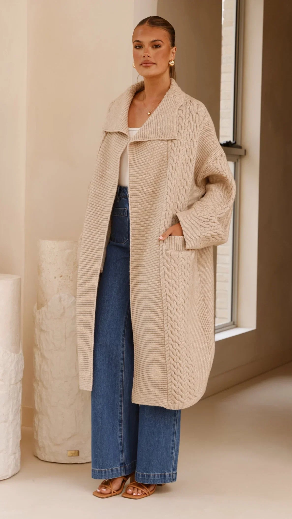 Sana Cardigan Beige