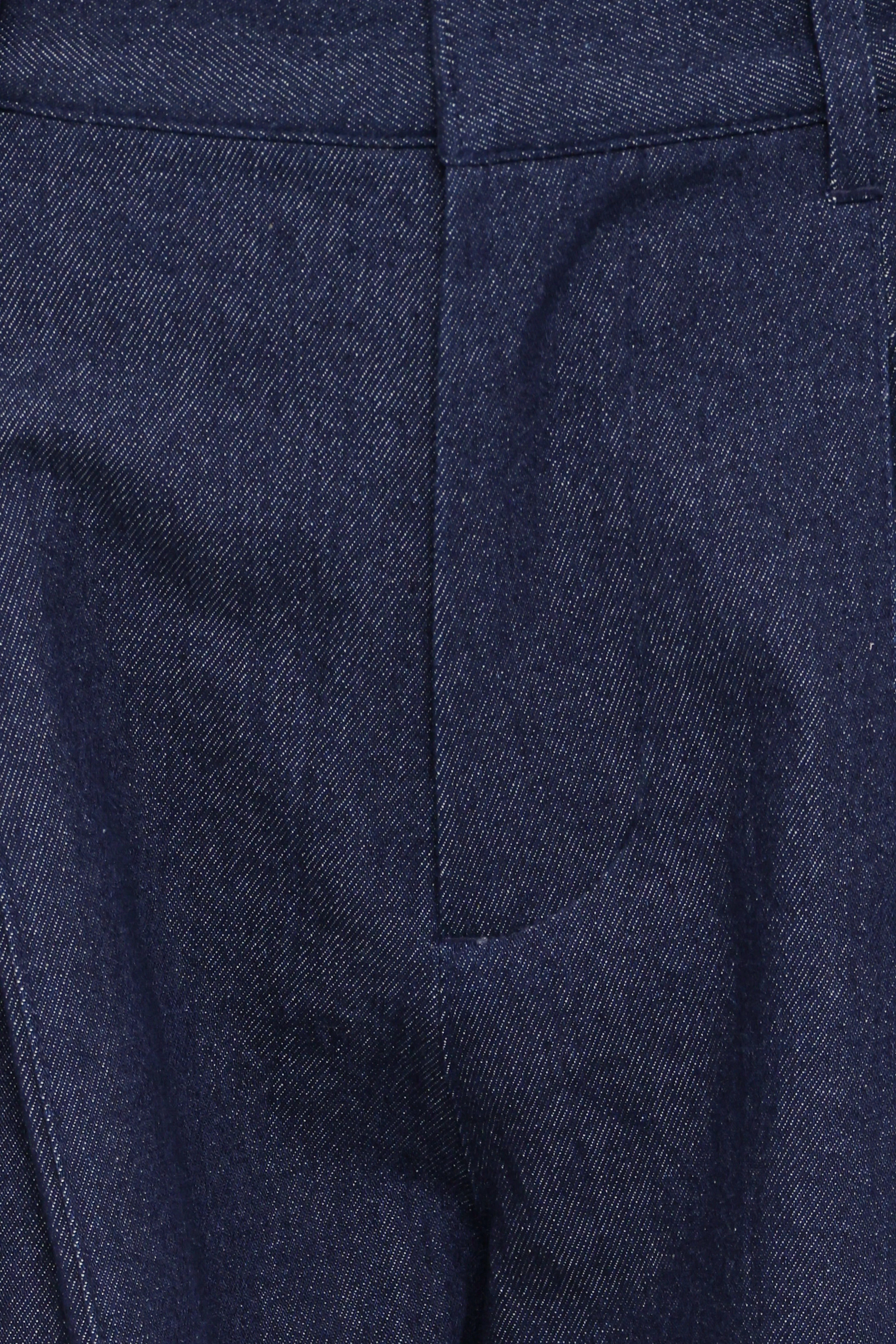 Elinor Cuffed Denim Pant Dark Wash