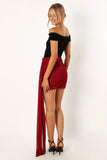 Night Lover Mini Skirt Merlot