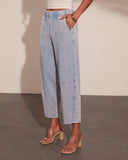 Essential Style Elastic Waistband Barrel Leg Pants