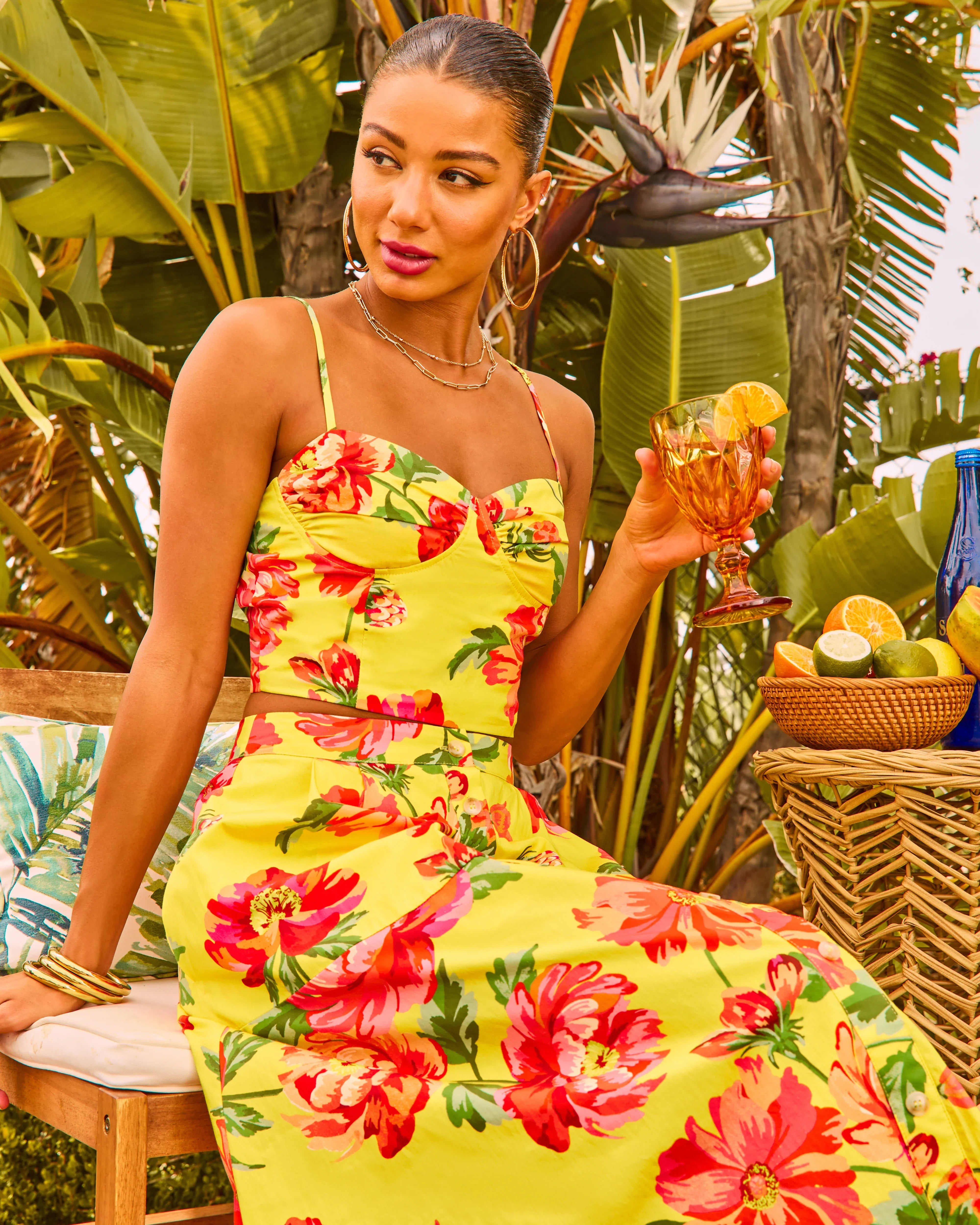 Blossom Sugar Floral Print Top