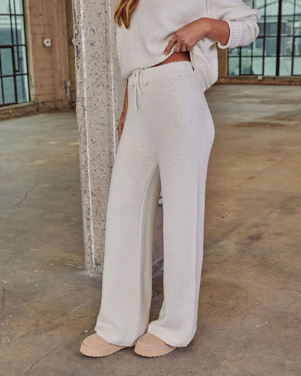 Chill Season Knit Drawstring Pants