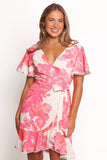 Jem Mini Dress Pink Floral