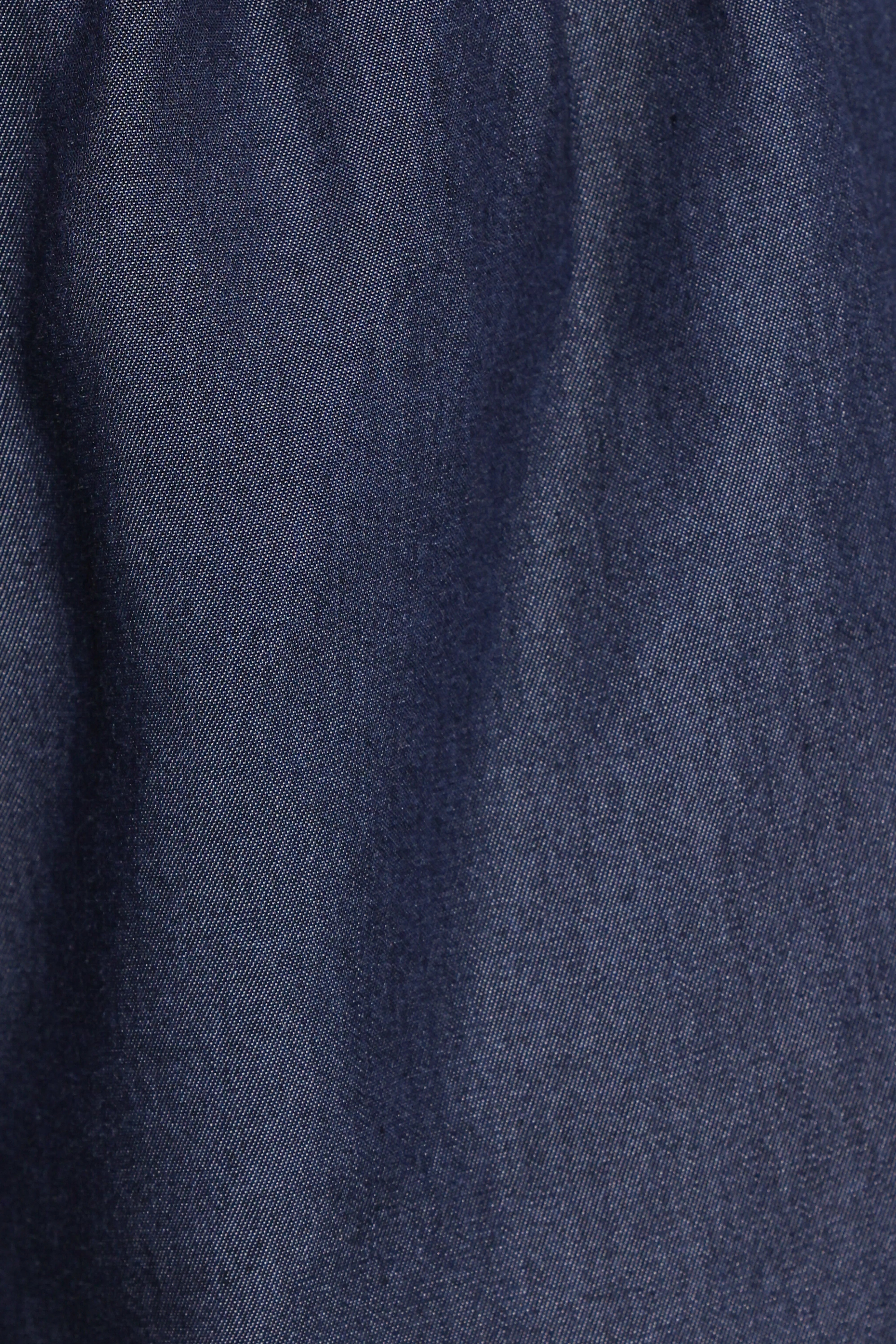 Aaliyah Chambray Shorts Dark Wash