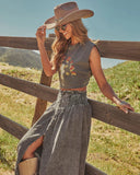 Lone Star Muse Graphic Muscle Tee