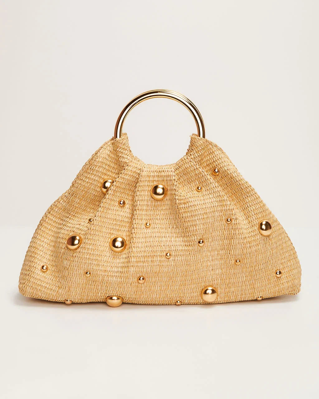 Calista Raffia Tote Bag