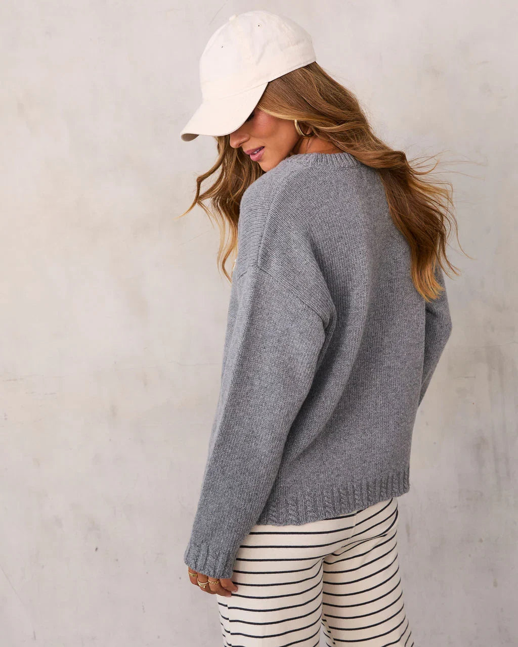 Go Sports Embroidered Knit Sweater