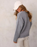 Go Sports Embroidered Knit Sweater