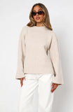 Winters Chill Knit Sweater Oat