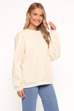 Flower Market Sweatshirt Cream