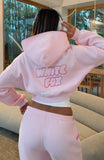 Vol 1 Cropped Zip Front Hoodie Posy