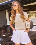 Crestview Open Knit Sweater