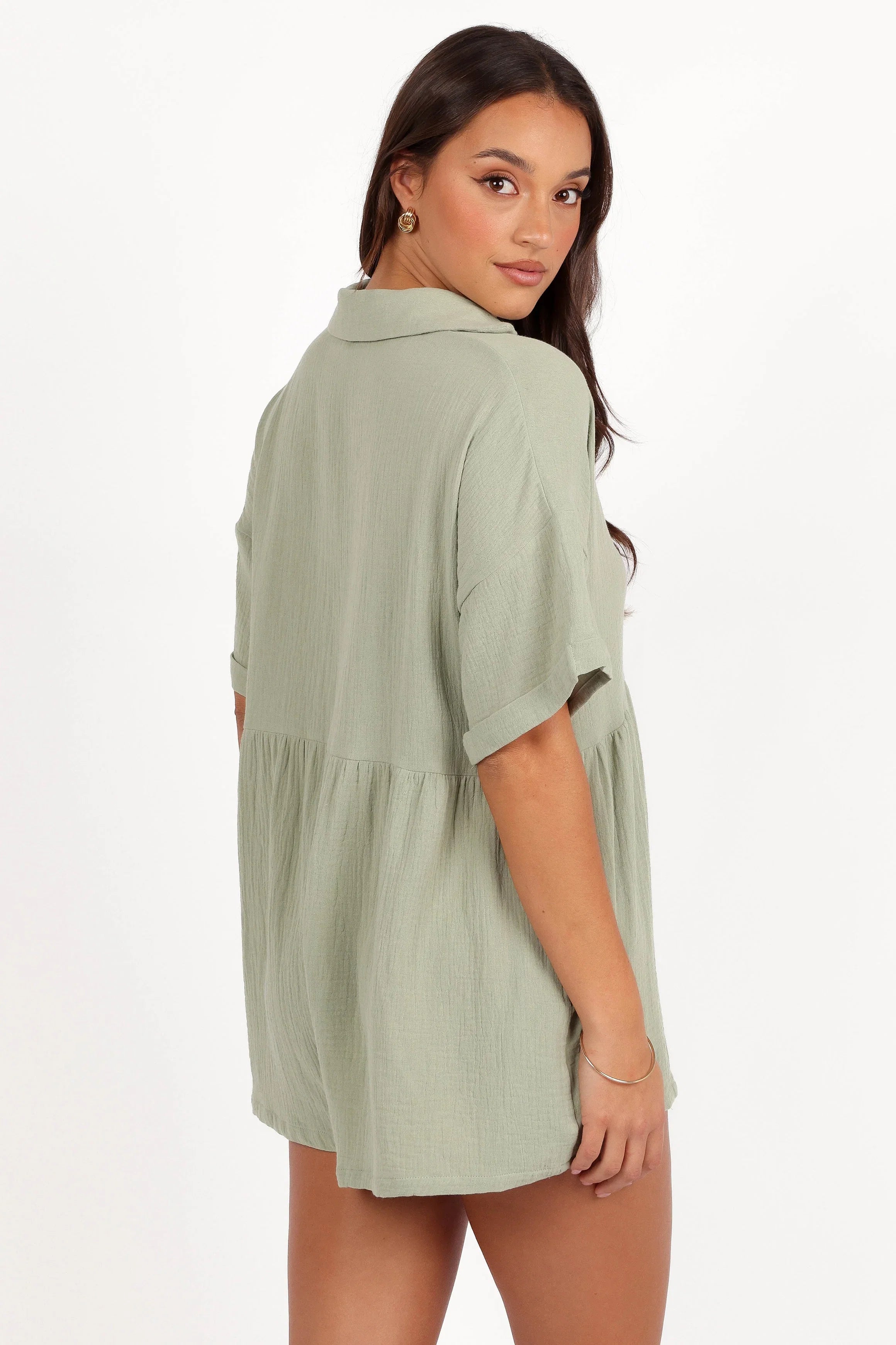 Winny Romper Sage Green