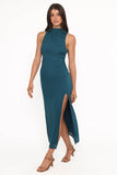 Hayven Midi Dress Teal