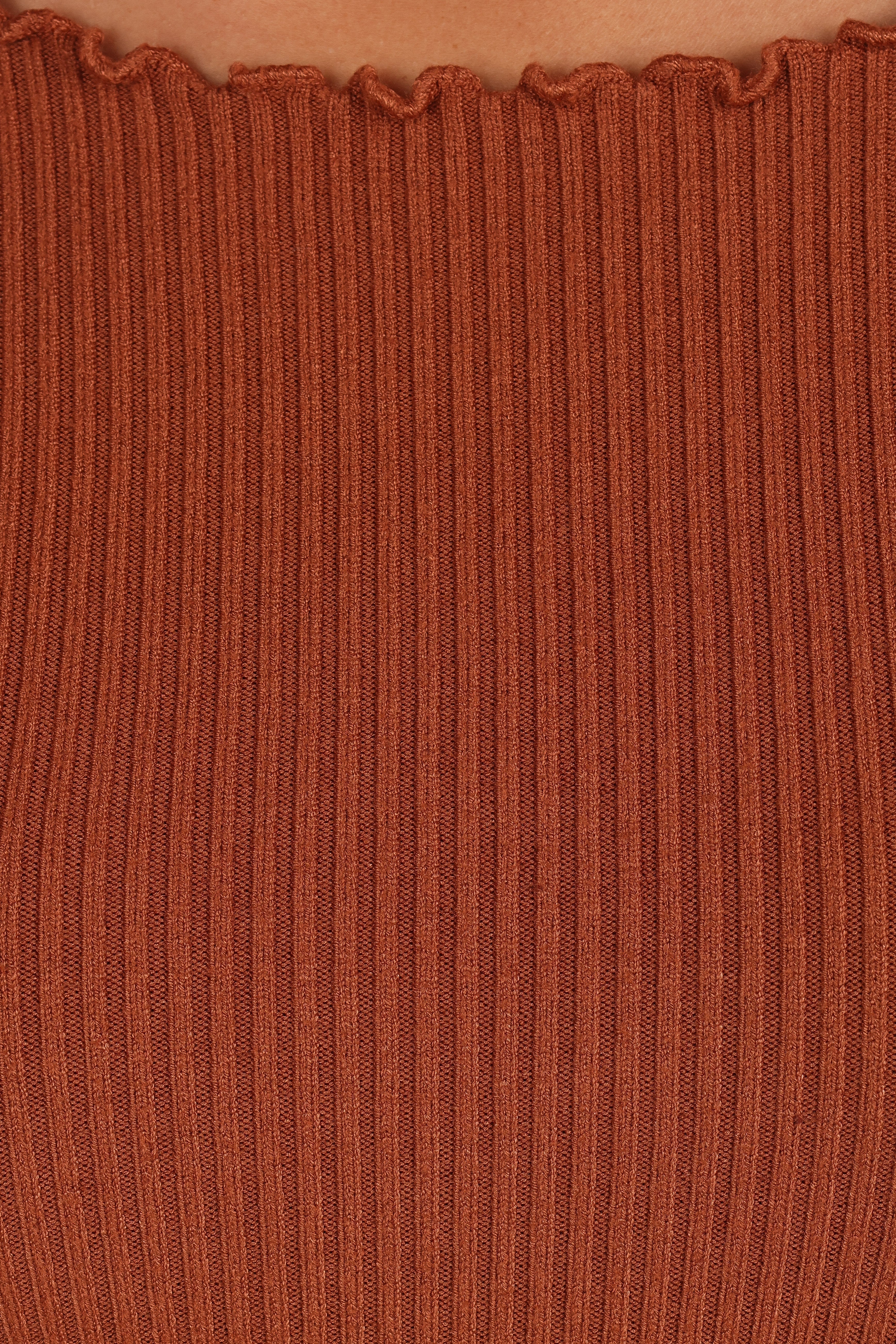 Kya Knit Top Rust