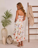 Bloom Whisper Floral Midi Dress