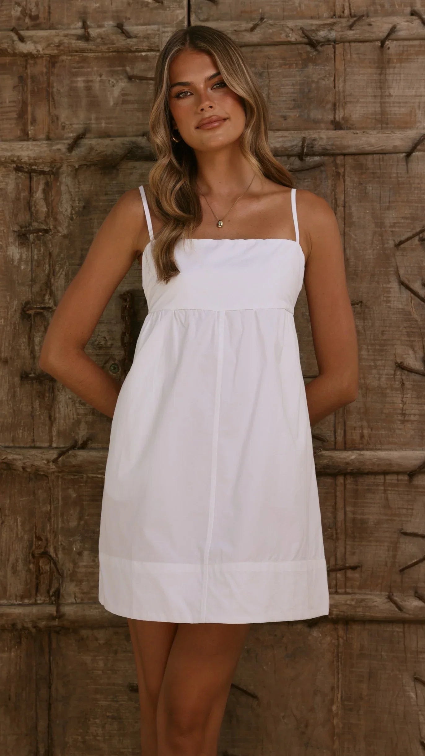 Merida Mini Dress White
