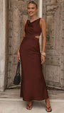 Amy Maxi Dress Chocolate