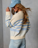 Soraia Striped Knit Sweater