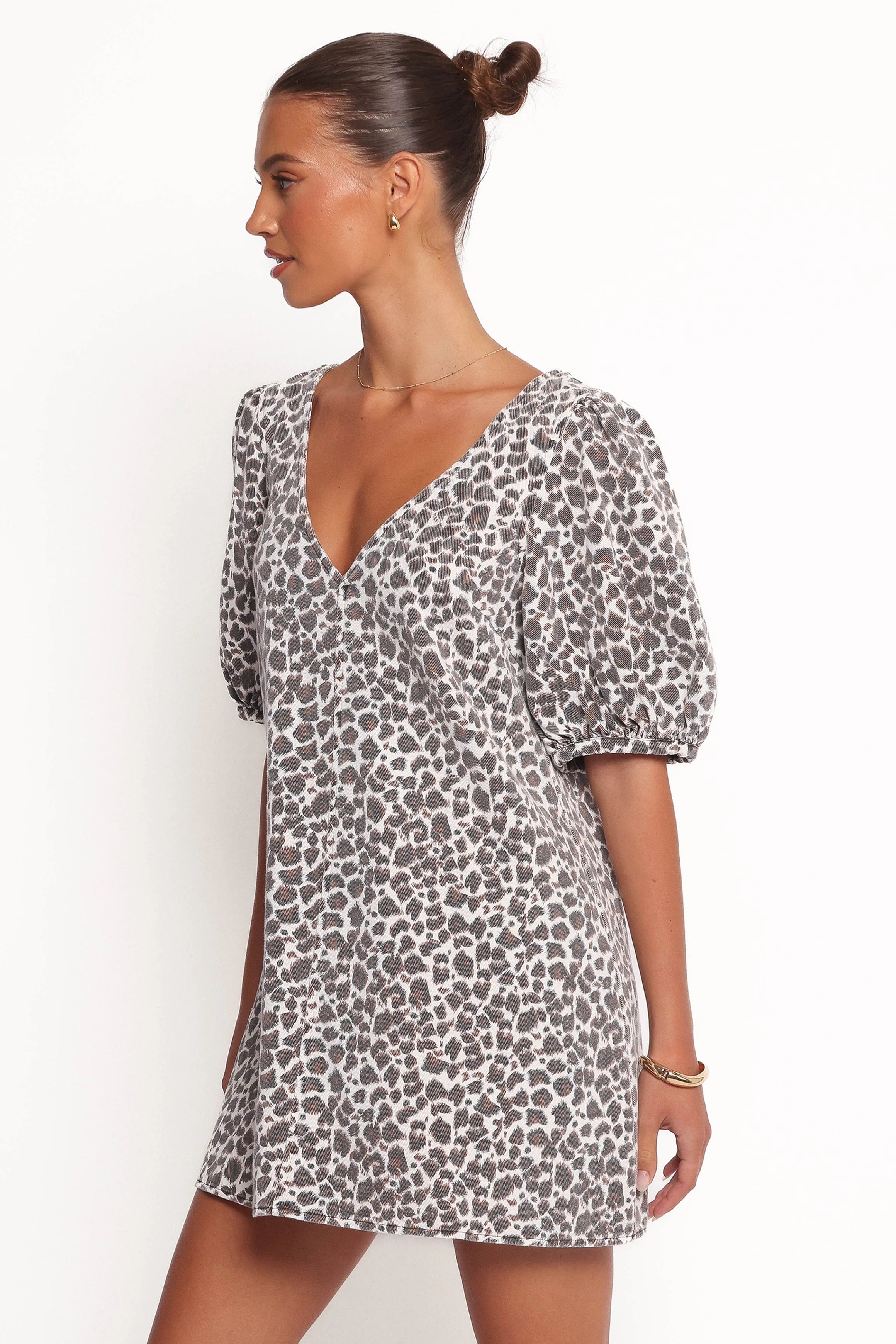 Coleman Mini Dress Leopard
