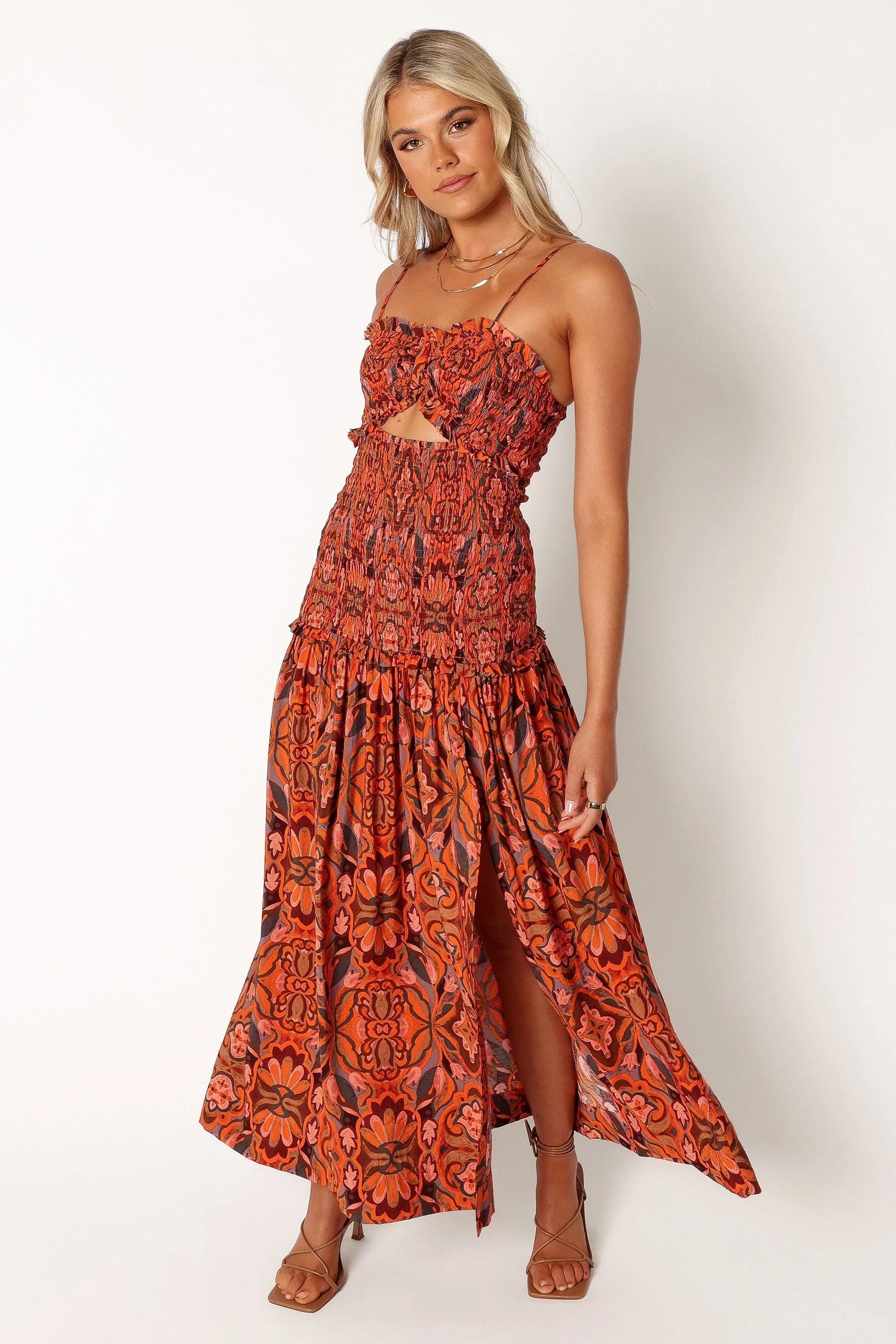 Cecil Midi Dress Harvest Moon
