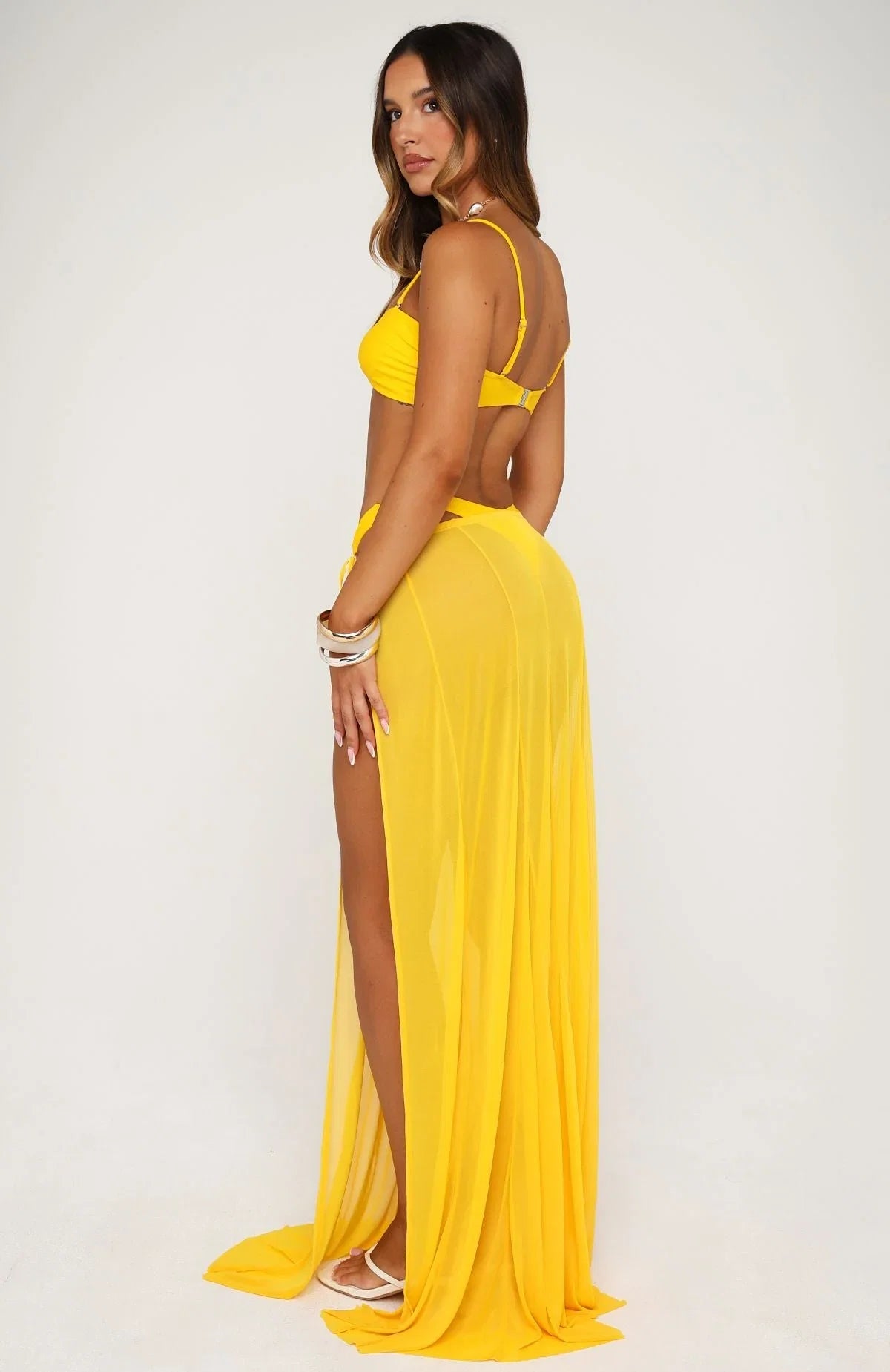 Sandslip Maxi Skirt Mango