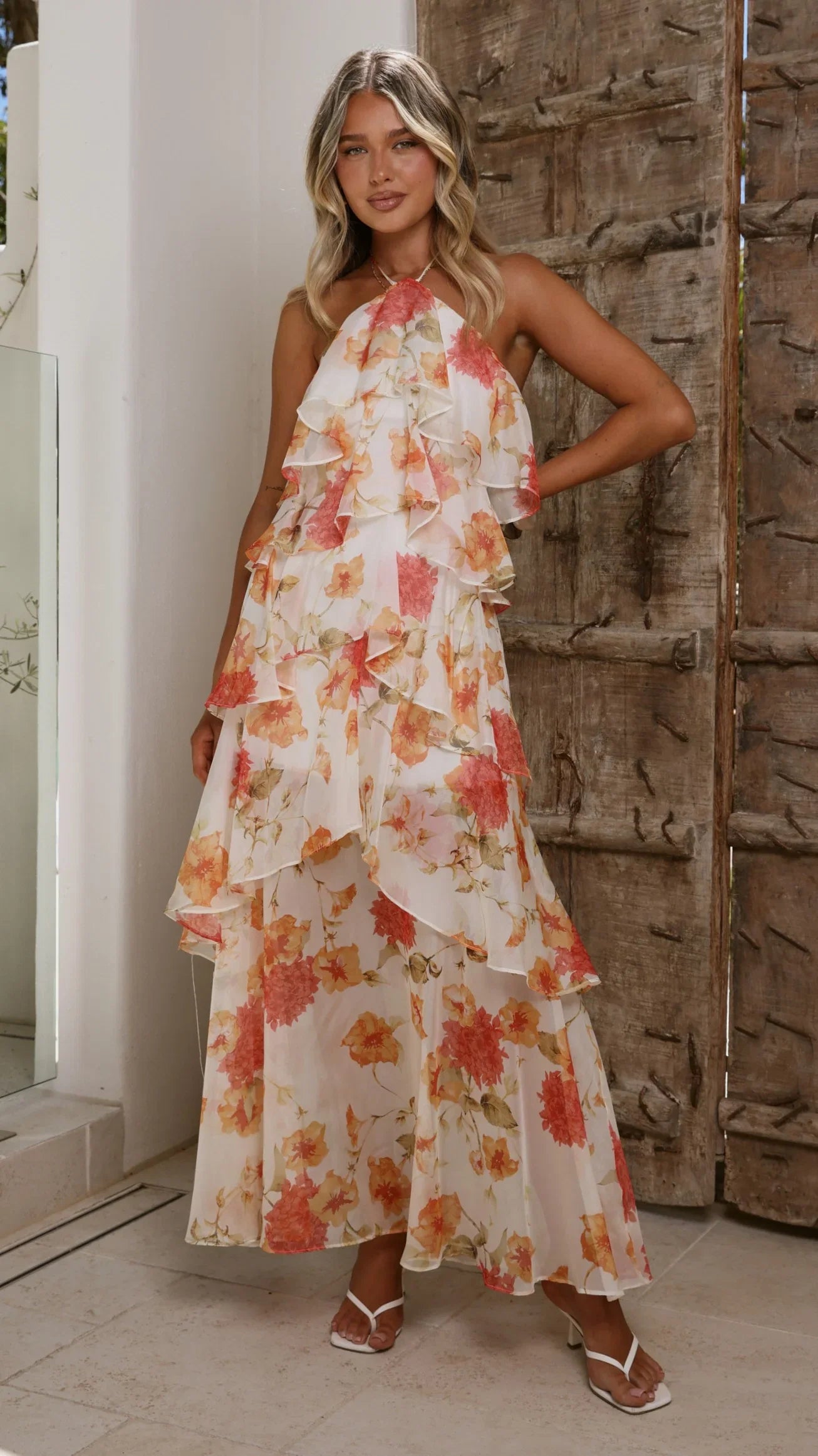 Loana Maxi Dress Spring Floral