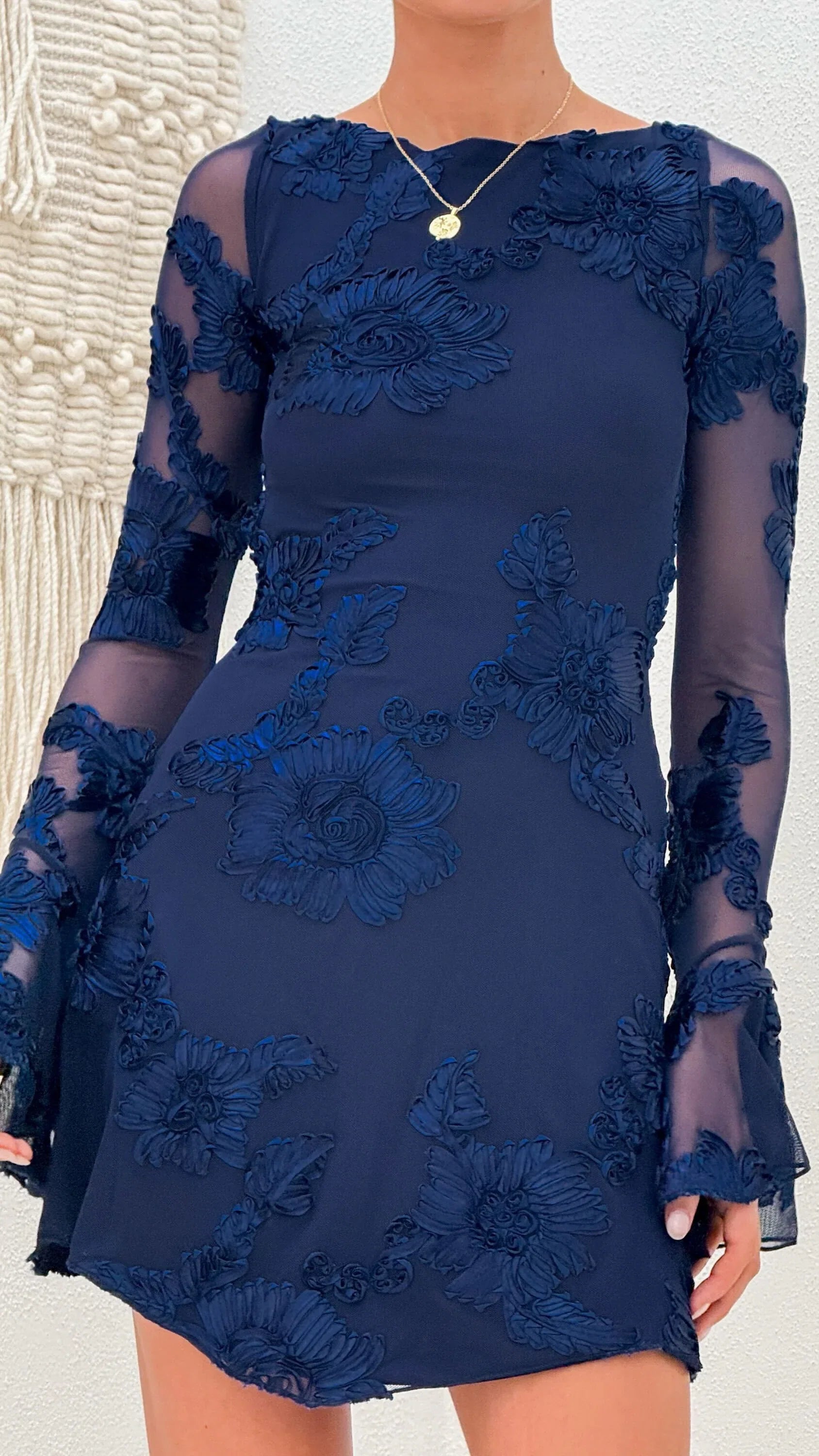 Lanesia Mini Dress Navy