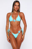Aluna Bikini Top Paradise Blue