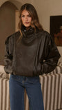 Asher Bomber Jacket Chocolate