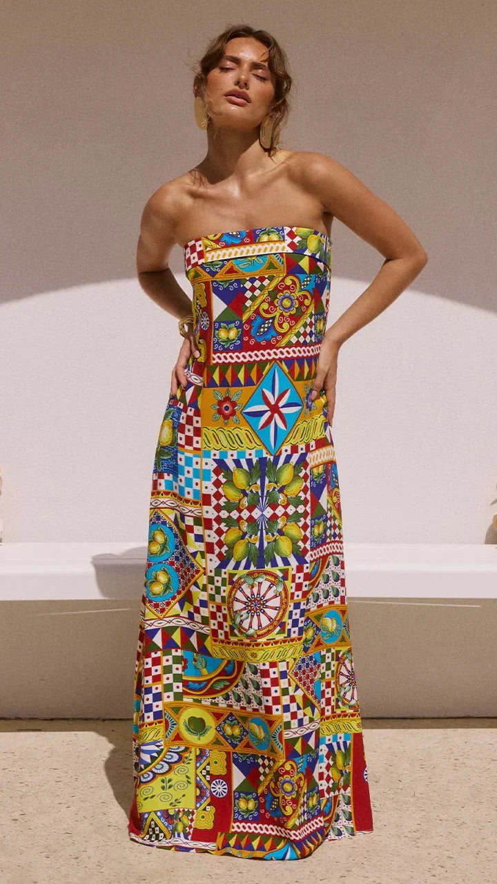 Phaedra Maxi Dress Phaedra Print