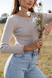 Kya Knit Top Beige
