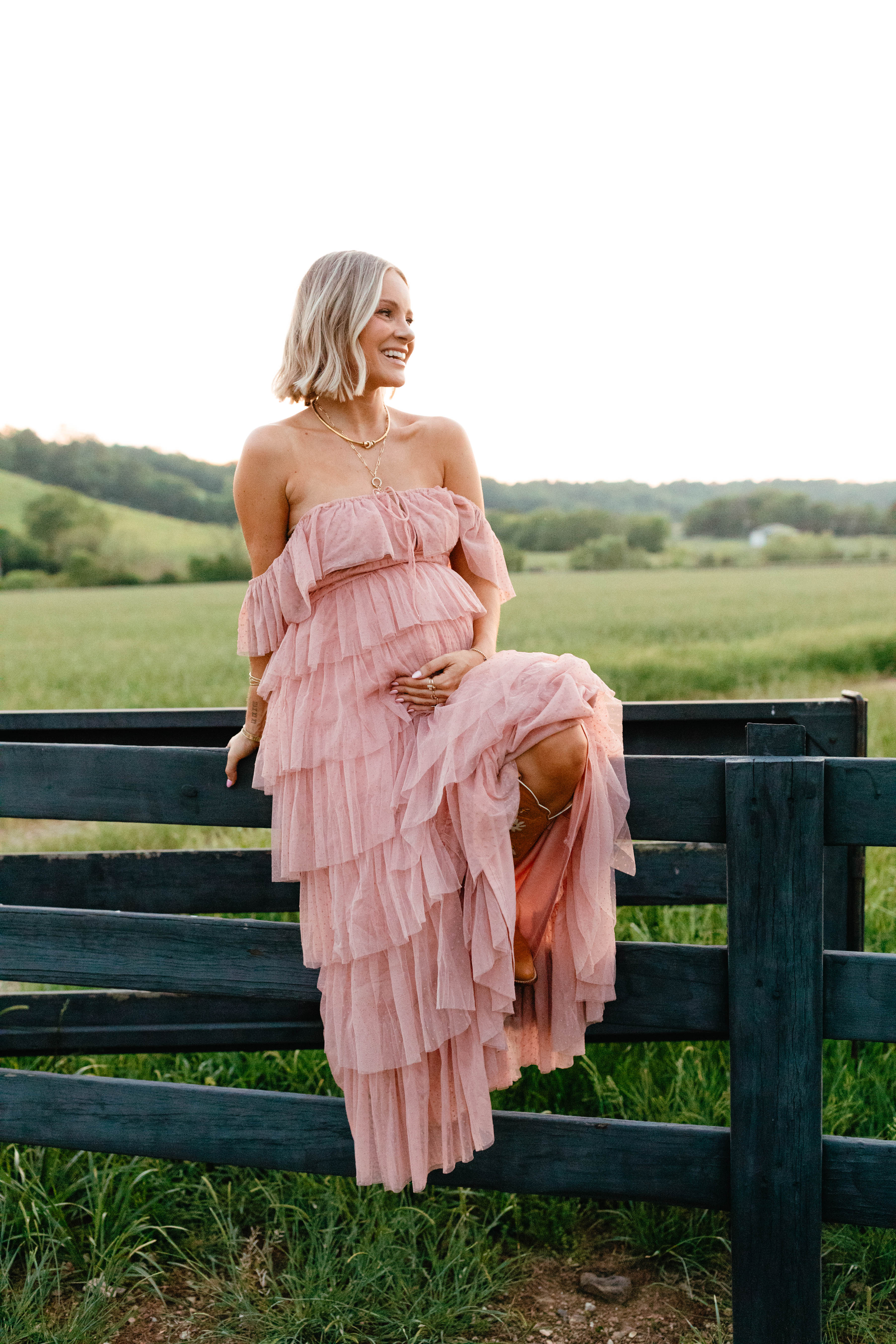 Belle Maxi Dress Blush
