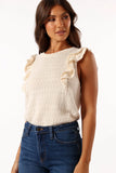 Marlene Knit Top Ivory