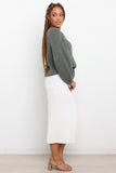 London Knit Sweater Emerald