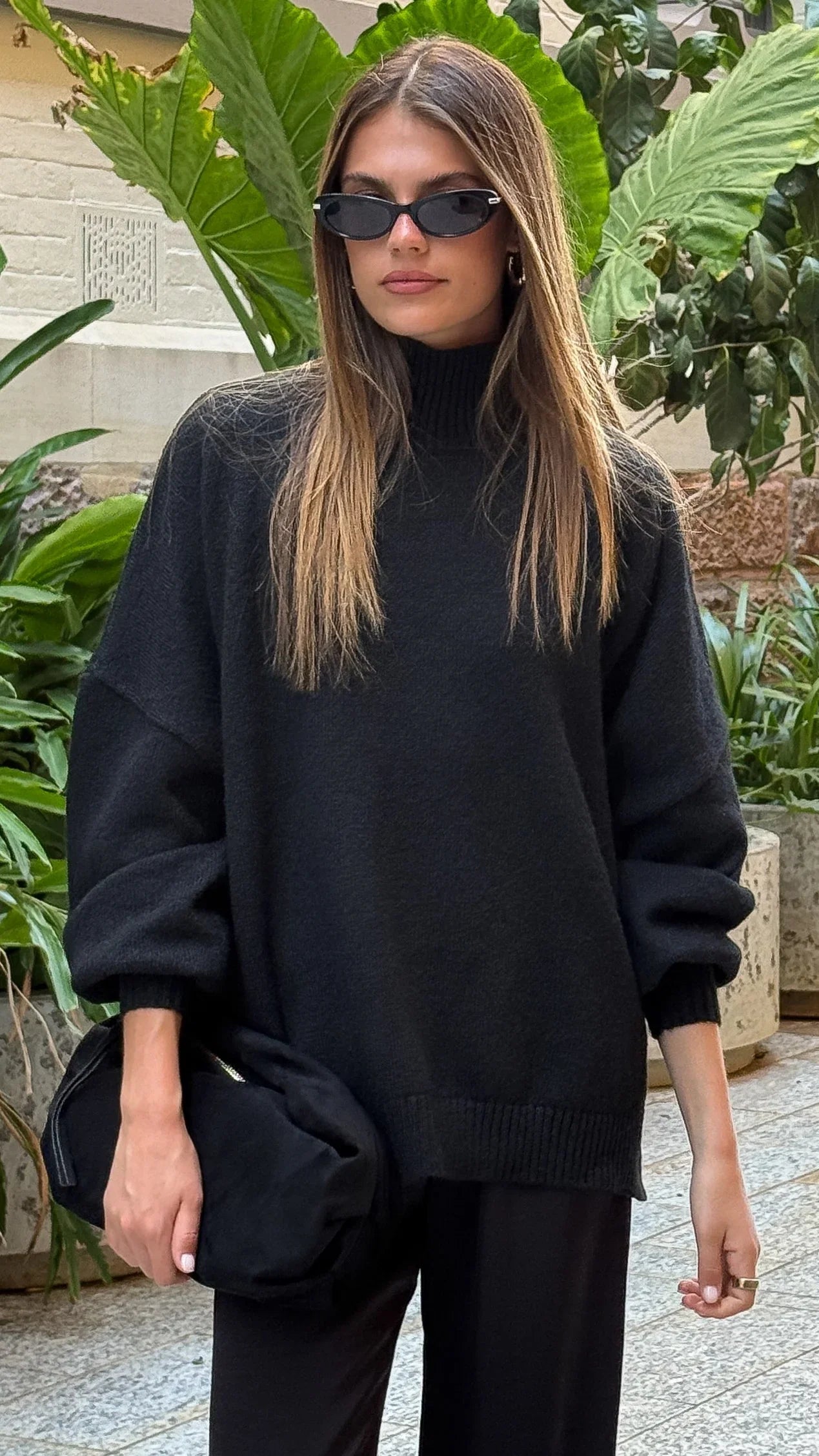 Harita Knitted Sweater Black