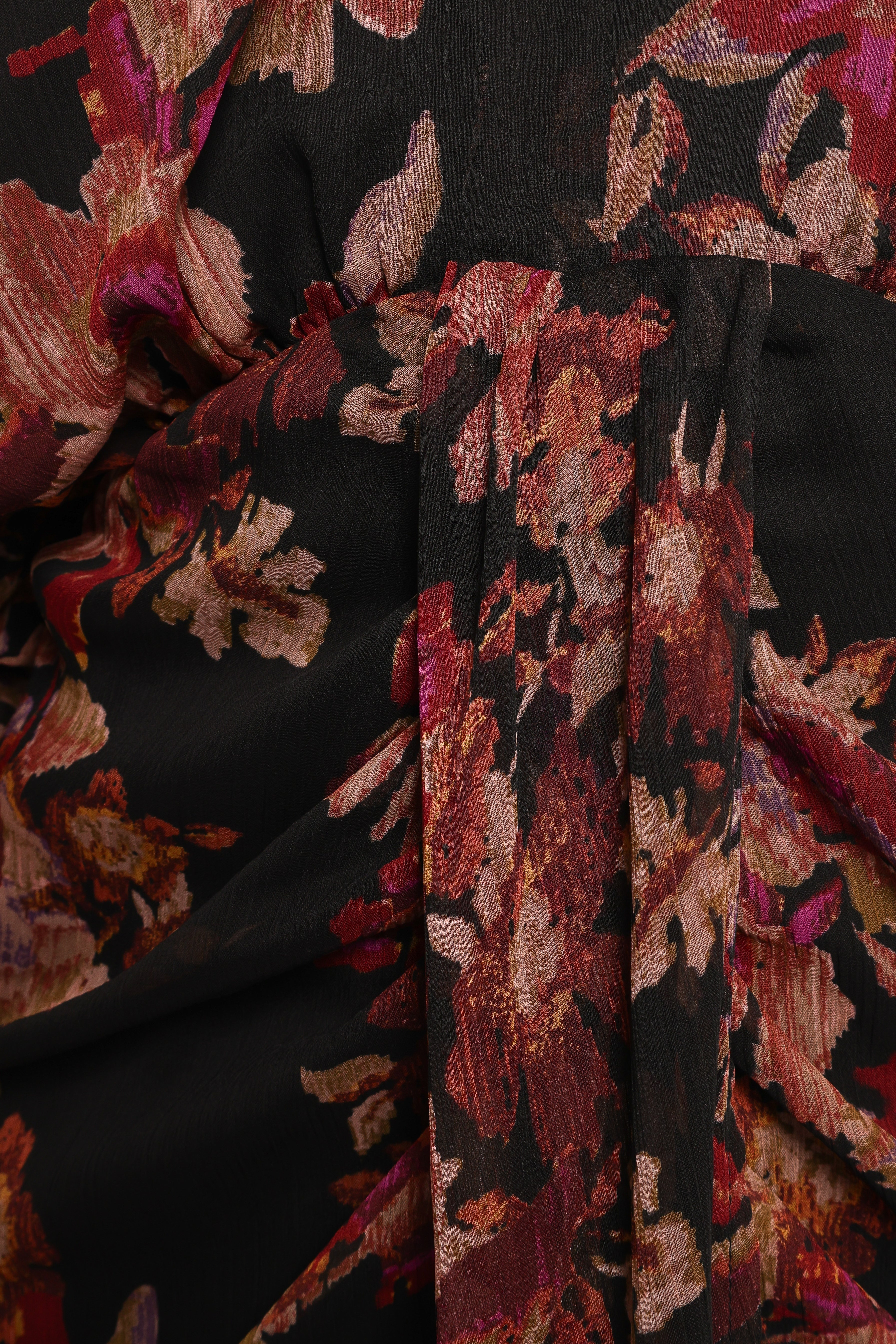 Audrina Maxi Dress Deep Night Floral