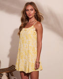 Spotted Sun Animal Print Mini Dress