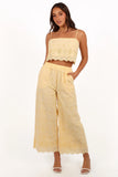 Clementine Pant Set Honeysuckle Yellow