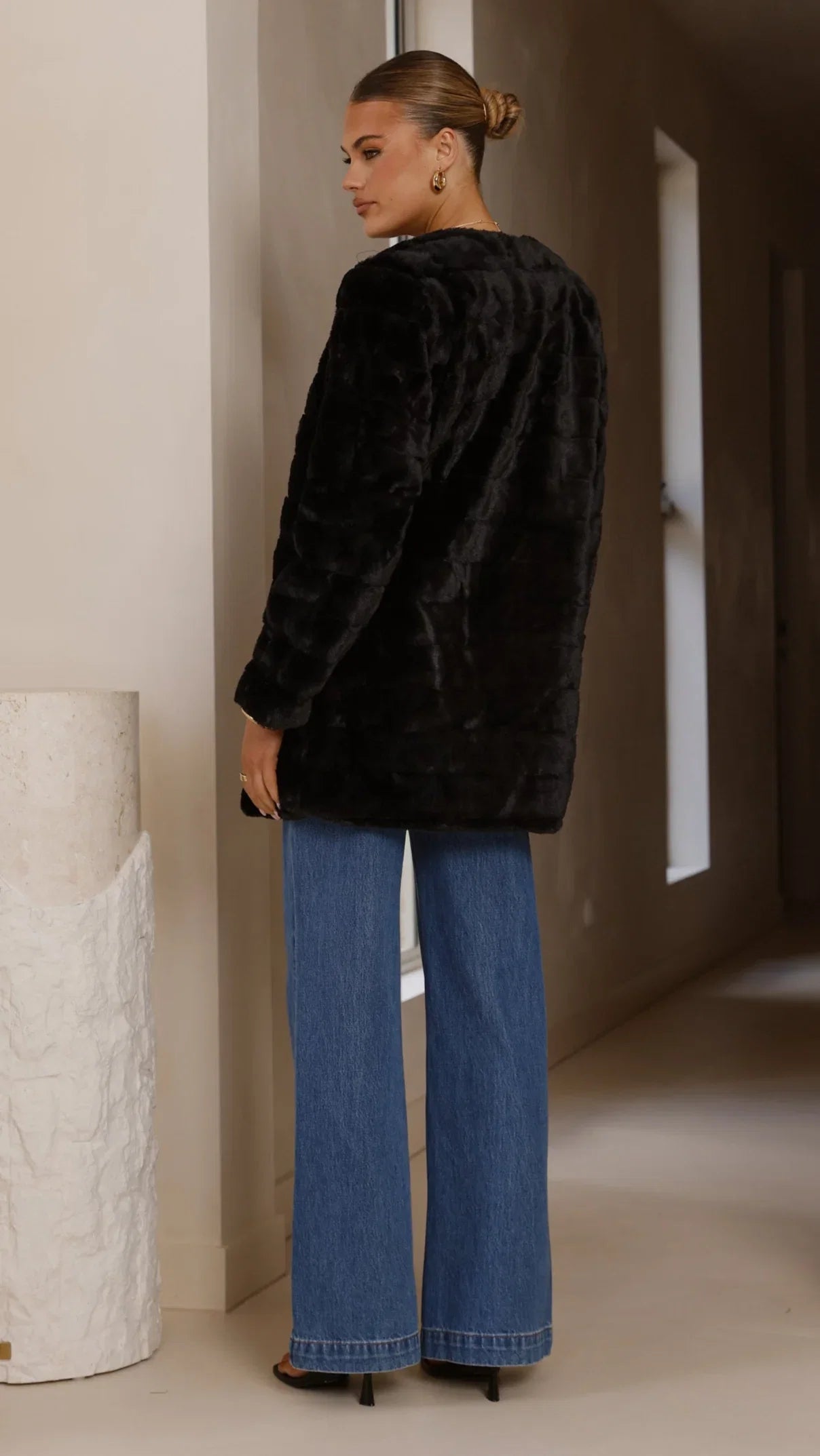 Tully Longline Jacket Black