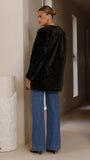 Tully Longline Jacket Black