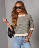 Marinda Contrast Knit Sweater
