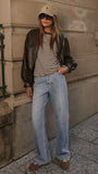 Jackson Bomber Jacket Vintage Brown