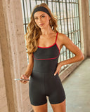 The Lyla Contrast Trim Romper