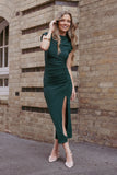 Mel Midi Dress Emerald