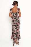 Chiara Maxi Dress Black Floral