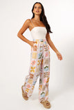 Shay Pant White Multi