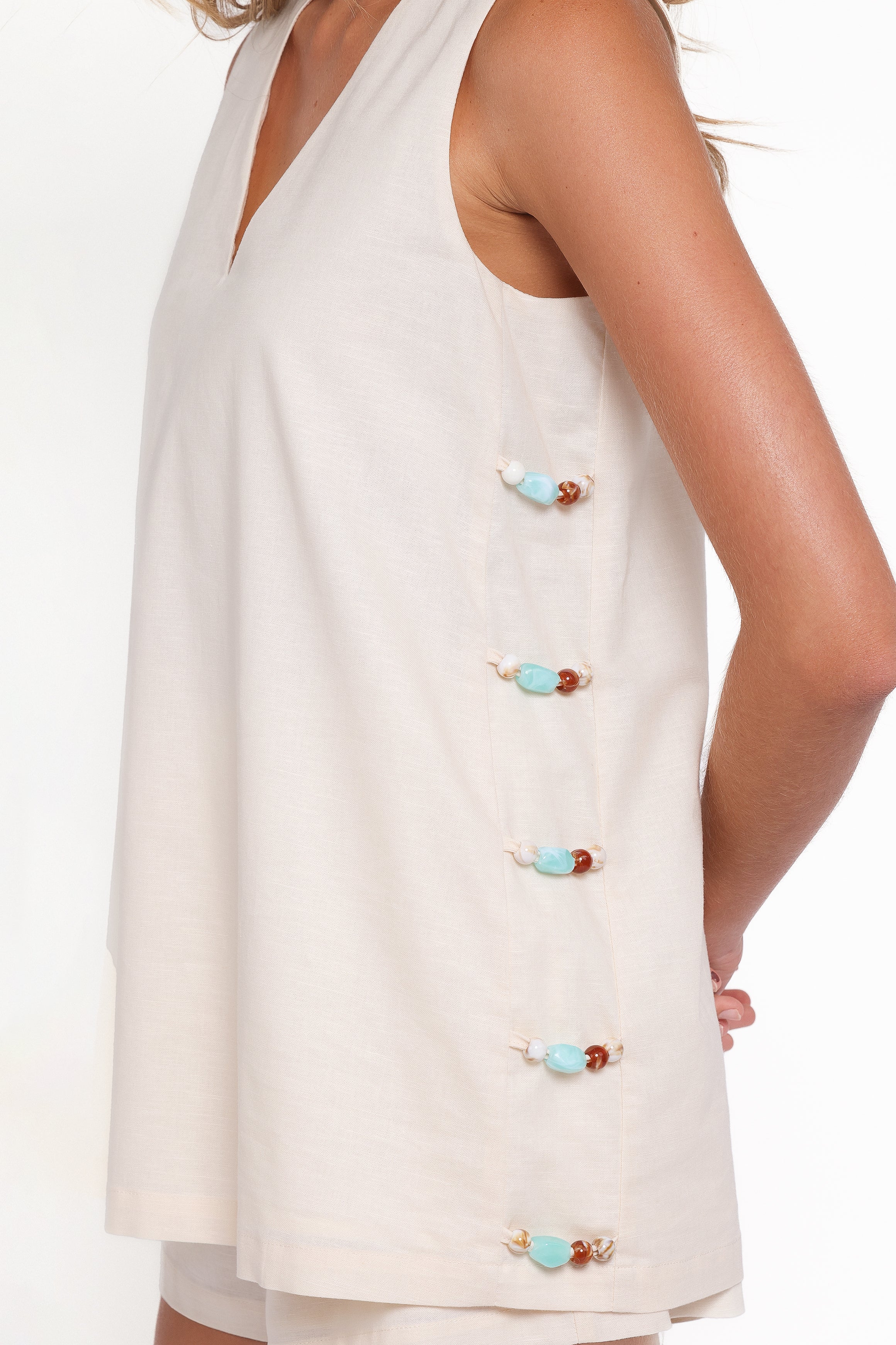 Kelsey Short Set Cream