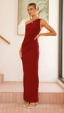 Cataleya Maxi Dress Wine